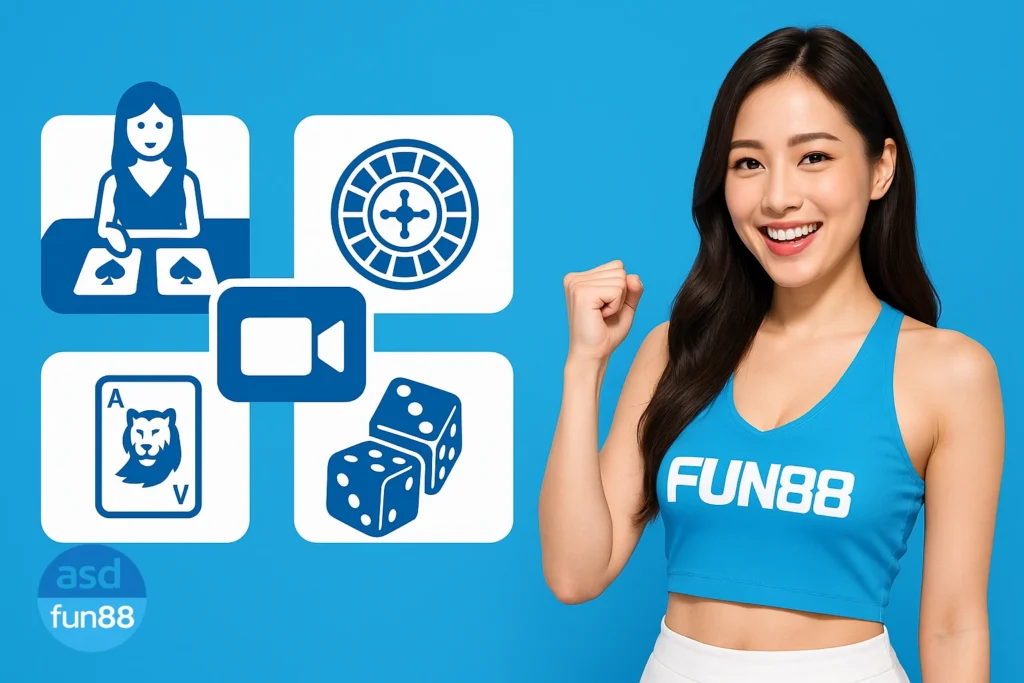 คาสิโนสด fun88